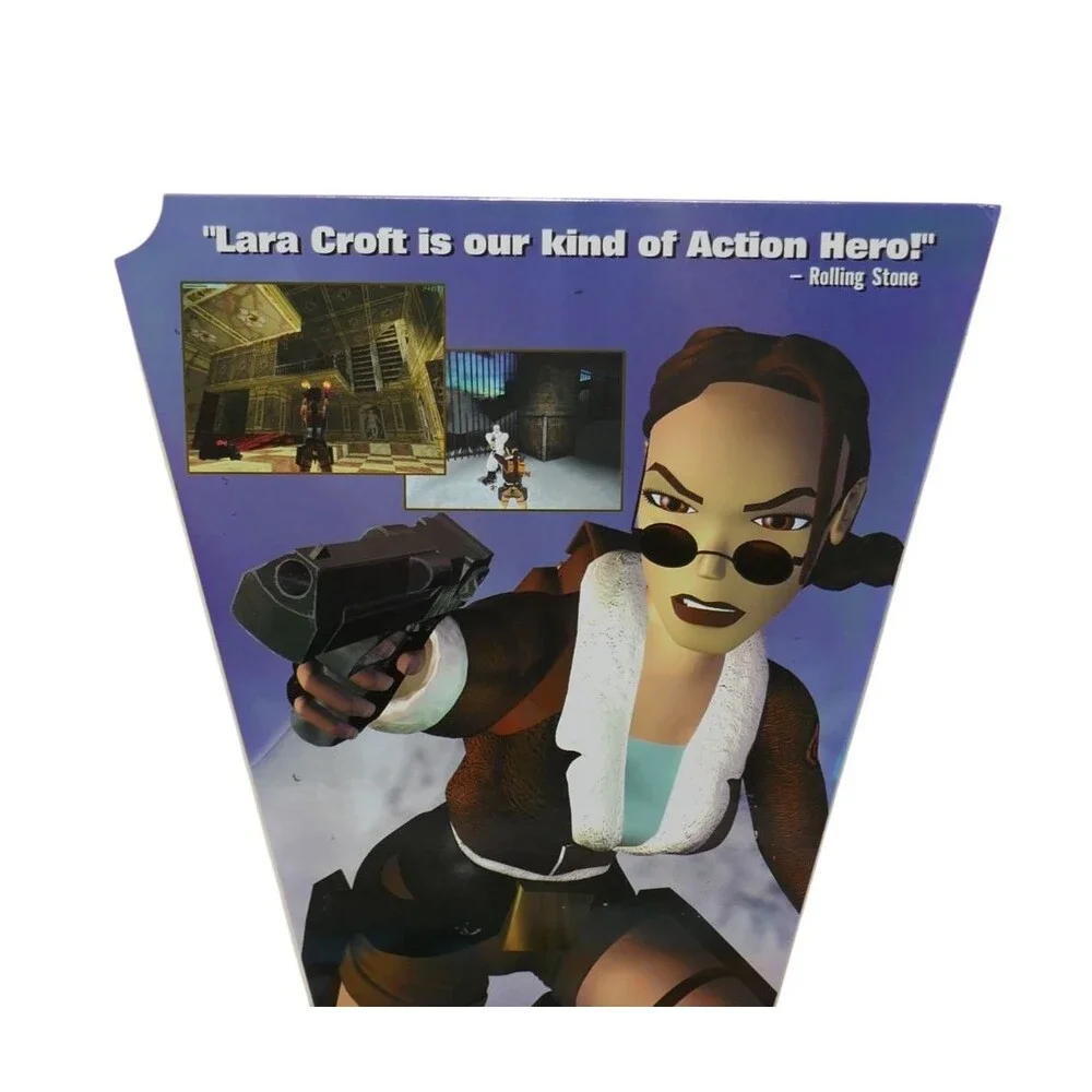Tomb Raider II Starring Lara Croft Gold Trapezoid Box (PC, 1999) SEALED